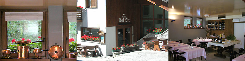 Una panoramica dell'albergo